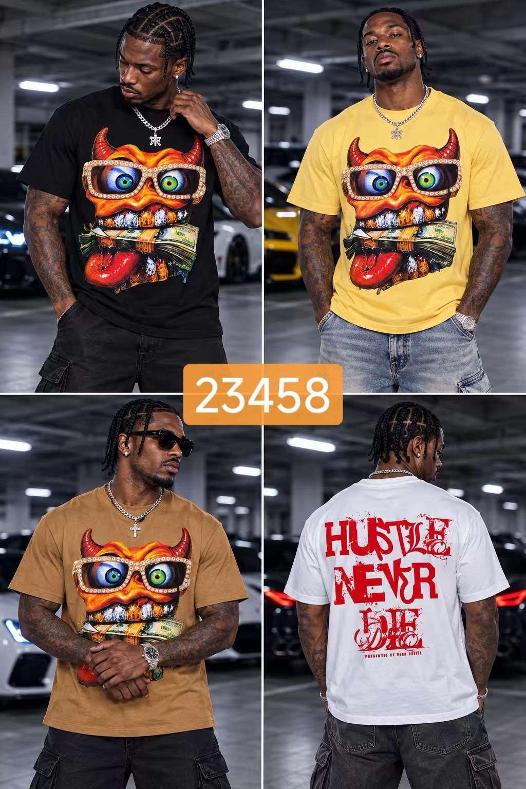 240g graphic T-shirt 23