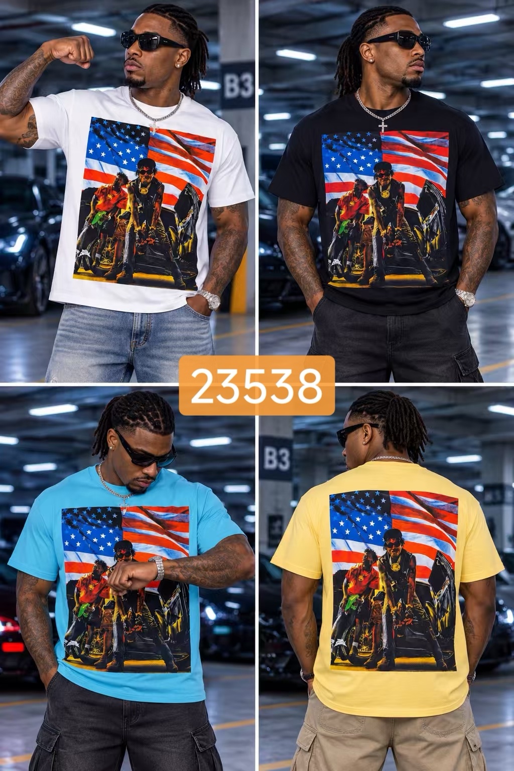 240g graphic T-shirt 19