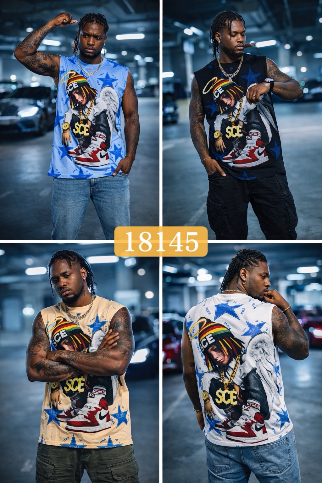 240g graphic armless 123
