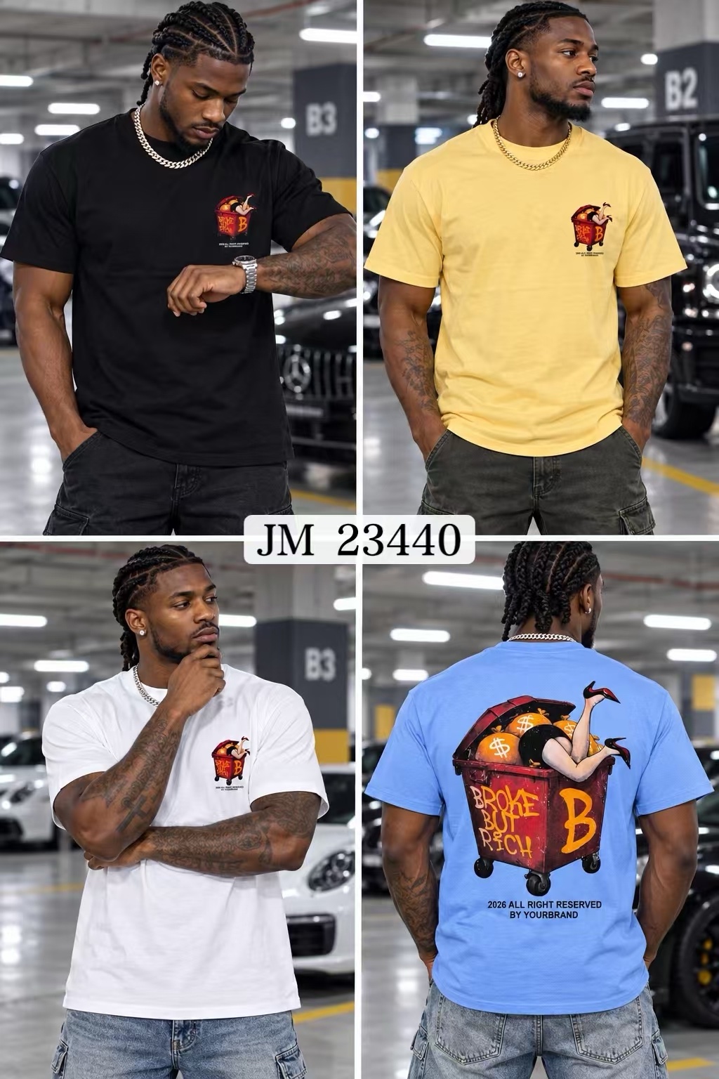 240g graphic T-shirt 6